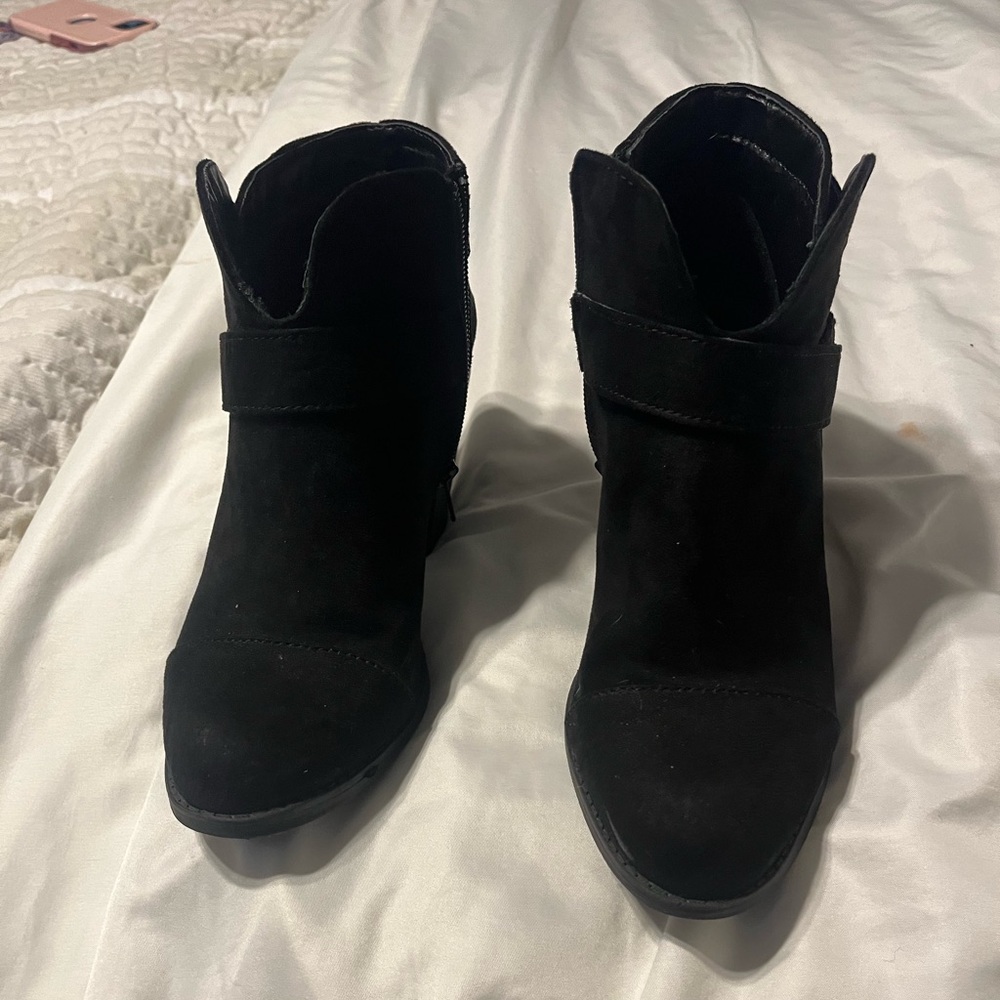 Black booties